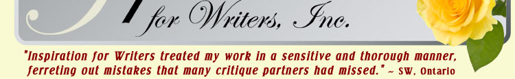 Inspiration for Writers, Inc.